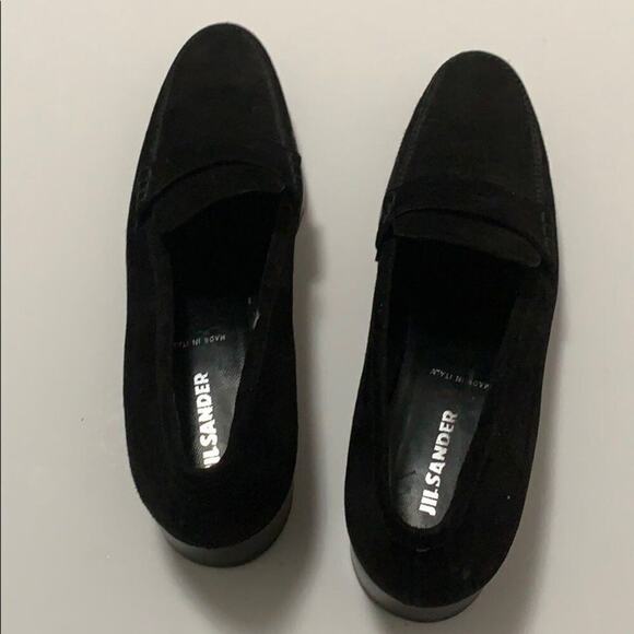 JILL SAUNDERS BLACK SUEDE LOAFERS SIZE SIZ… - Picture 4 of 7
